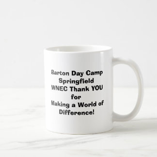 Mug Masques, camp de jour de Barton SpringfieldThank