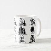 Mug Masques d'horreur (Devant droit)