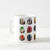 Mug Masques d'horreur cool (Devant gauche)