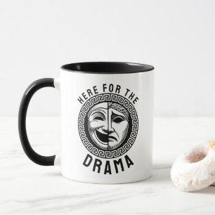 Mug Masques Théâtre grec antique