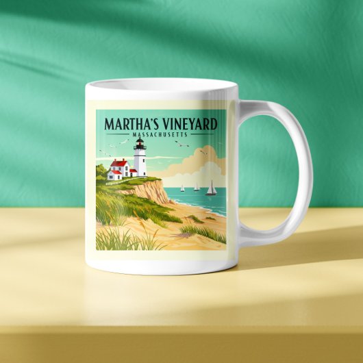 Mug Massachusetts du vignoble vintage de Martha