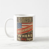 Mug Massachusetts Gloucester (Gauche)