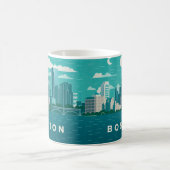 Mug Massachusetts Night Cityscape | Boston City (Centre)