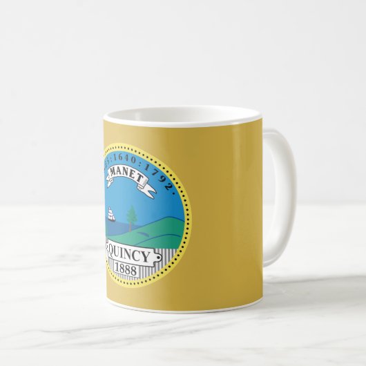Mug Massachusetts Quincy (Devant droit)