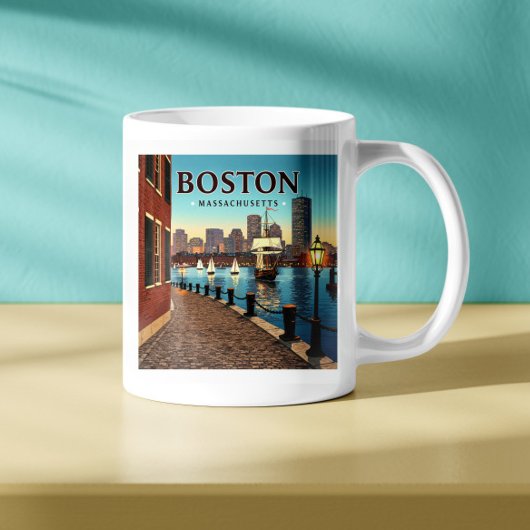 Mug Massachusetts vintages de Boston