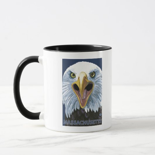 Mug MassachusettsAigle près (Gauche)