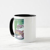 Mug MassachusettsCrabe et pêcheur (Devant gauche)