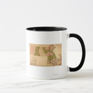 Mug MassachusettsPanoramic MapMassachusetts
