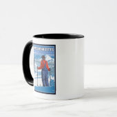 Mug MassachusettsSkier Admirer Vue (Devant gauche)