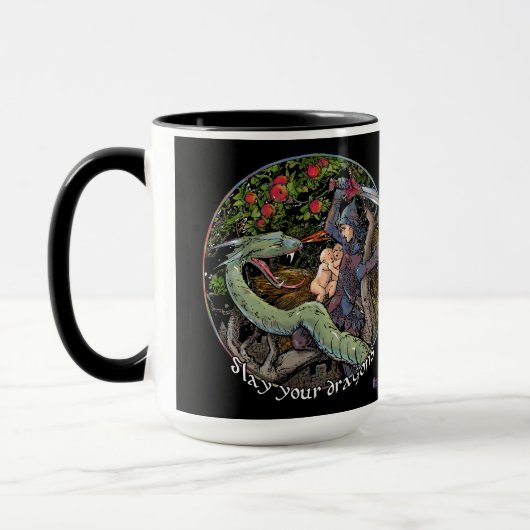 Mug Massacrez vos dragons, leçons de citations de la (Gauche)