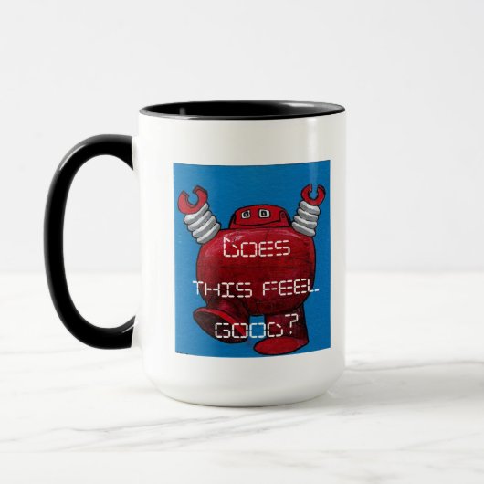 Mug Massage de robot (Gauche)