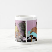 Mug Massage drôle de chat (Centre)