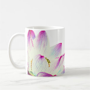 Mug Massage Etheral de yoga de Lotus rempli par
