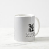 Mug Massage Thérapie Guérison Mains Énergie Spa Bien-ê (Devant droit)