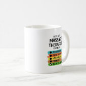 Mug Massage Thérapiste LMT Masseuse Muscle Whisperer (Devant droit)