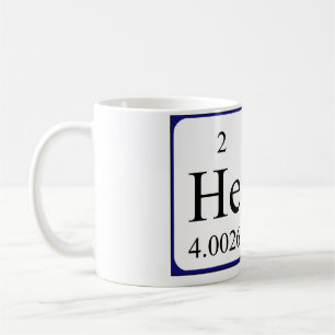 Mug Masse de nom de table périodique Herb