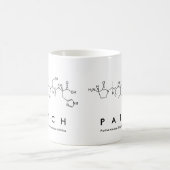Mug Masse de nom du peptide de patchs (Centre)