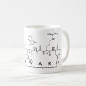 Mug Masse de nom du peptide Hayward (Devant droit)