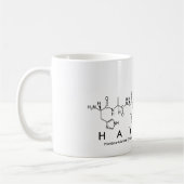 Mug Masse de nom du peptide Hayward (Gauche)