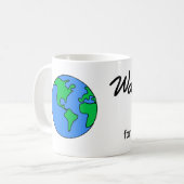 Mug Masse de Peace Earth (Devant gauche)