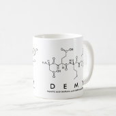 Mug Masse du nom du peptide de démission (Devant droit)