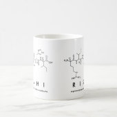 Mug Masse du nom du peptide de Rishi (Centre)