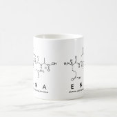 Mug Masse du nom du peptide Enna (Centre)