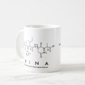 Mug Masse du nom du peptide hina (Devant gauche)