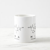 Mug Masse du nom du peptide hina (Centre)