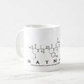 Mug Masse du nom du peptide Maynard (Devant gauche)