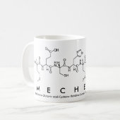 Mug Masse du nom du peptide Mechelle (Devant gauche)
