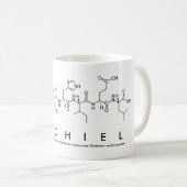 Mug Masse du nom du peptide michiel (Devant droit)