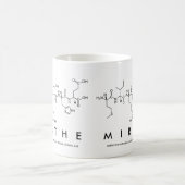 Mug Masse du nom du peptide Mirthe (Centre)