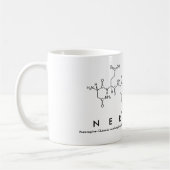 Mug Masse du nom du peptide Nereida (Gauche)
