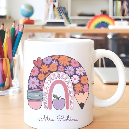 Mug Masse personnalisée de l'enseignant, appréciation 