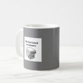 Mug Masse universitaire désabusée/universitaire idéali (Devant gauche)
