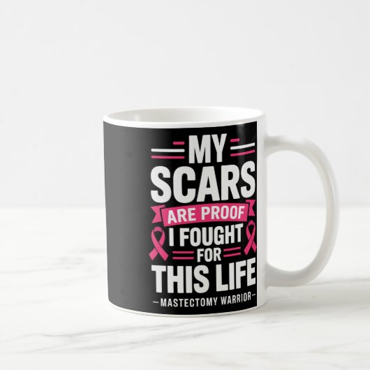Mug Mastectomie Funny Cancer du sein Femmes (Droite)