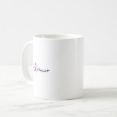 Mug Mastectomie Scar Cancer du sein Survivant (Devant gauche)