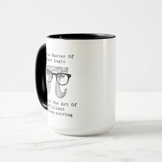 Mug Master of Logic Teaching Brilliant Problem-Solving (Devant gauche)