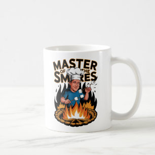 Mug Master of the S’mores Conception de Cuisine de feu