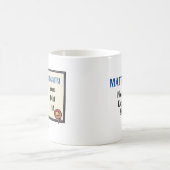 Mug Master's Degree Cute Cartoon Diplôme Nom de l'anné (Centre)