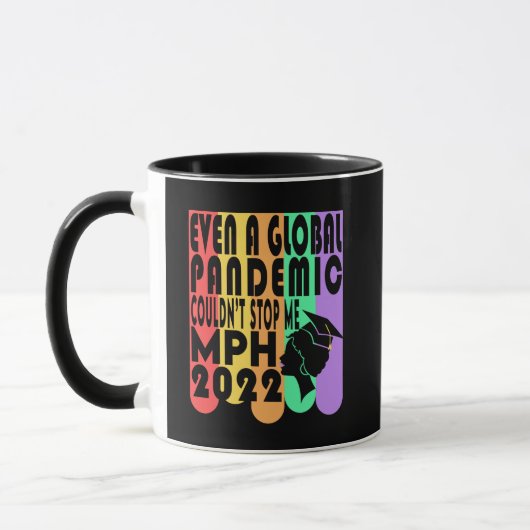 Mug Masters Public Health 2022 Masters Graduation Gift (Gauche)