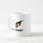 Mug Mastic blanc ou mastic noir (Devant gauche)