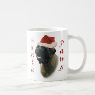 Mug Mastiff (abricot2) Père Noël Paws
