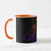 Mug Mastiff Anglais Néon Dogue anglais (Gauche)