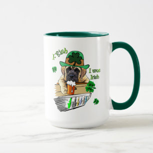 Mug Mastiff Anglais St Patricks