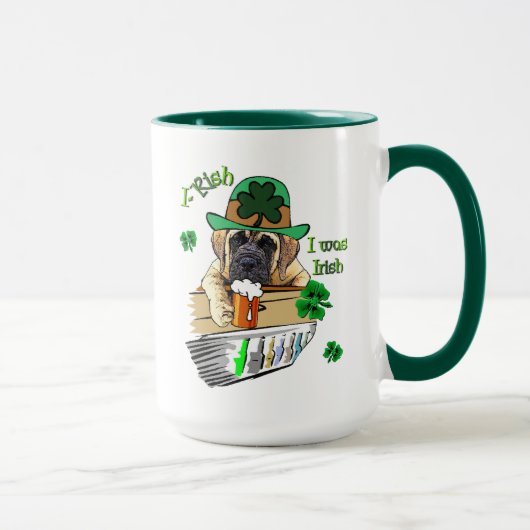 Mug Mastiff Anglais St Patricks (Droite)