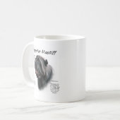 Mug Mastiff napolitain (noir) (Devant gauche)