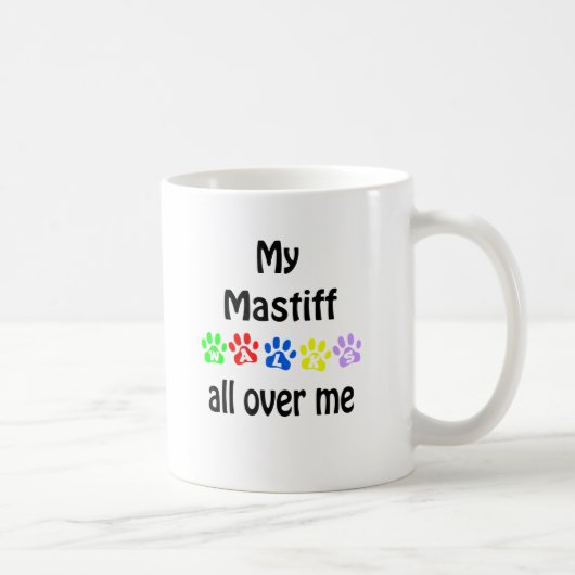 Mug Mastiff Walks Design (Droite)