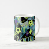 Mug match de football (Devant droit)
